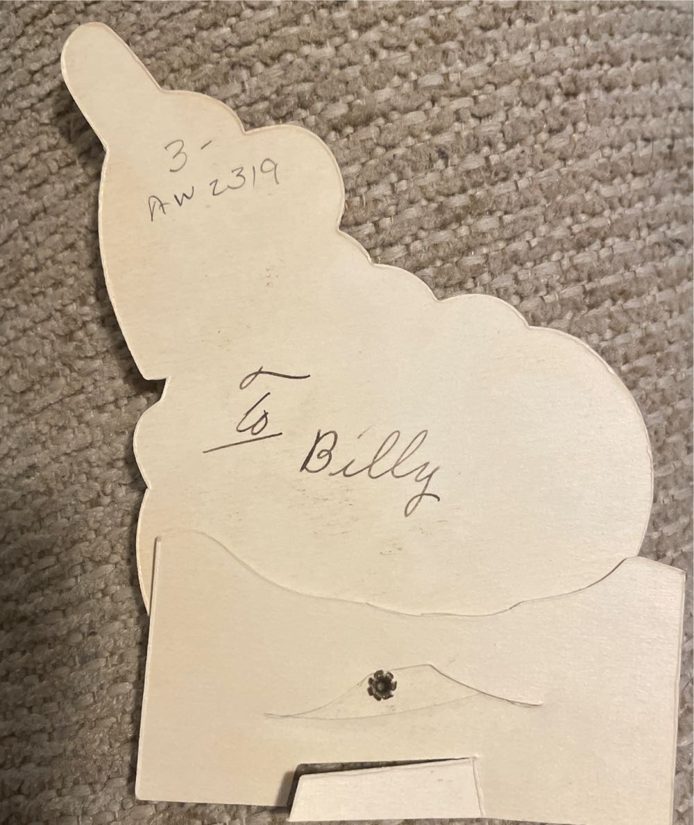 Valentine - Mechanical - Boy In Canoe - Flat - Mechanical (Valentine) ornament collectible - Main Image 3