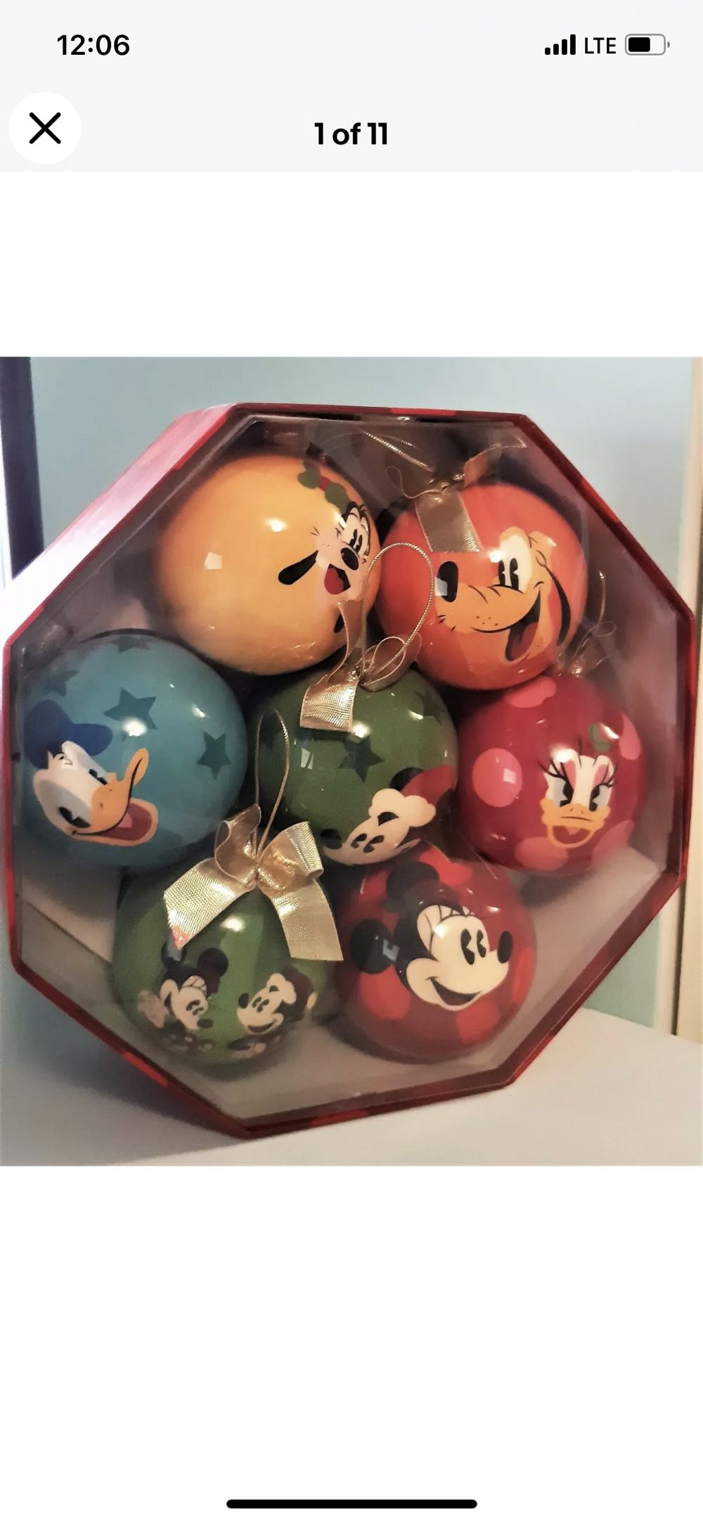 Disney 2007 Character Ball Set  ornament collectible - Main Image 2