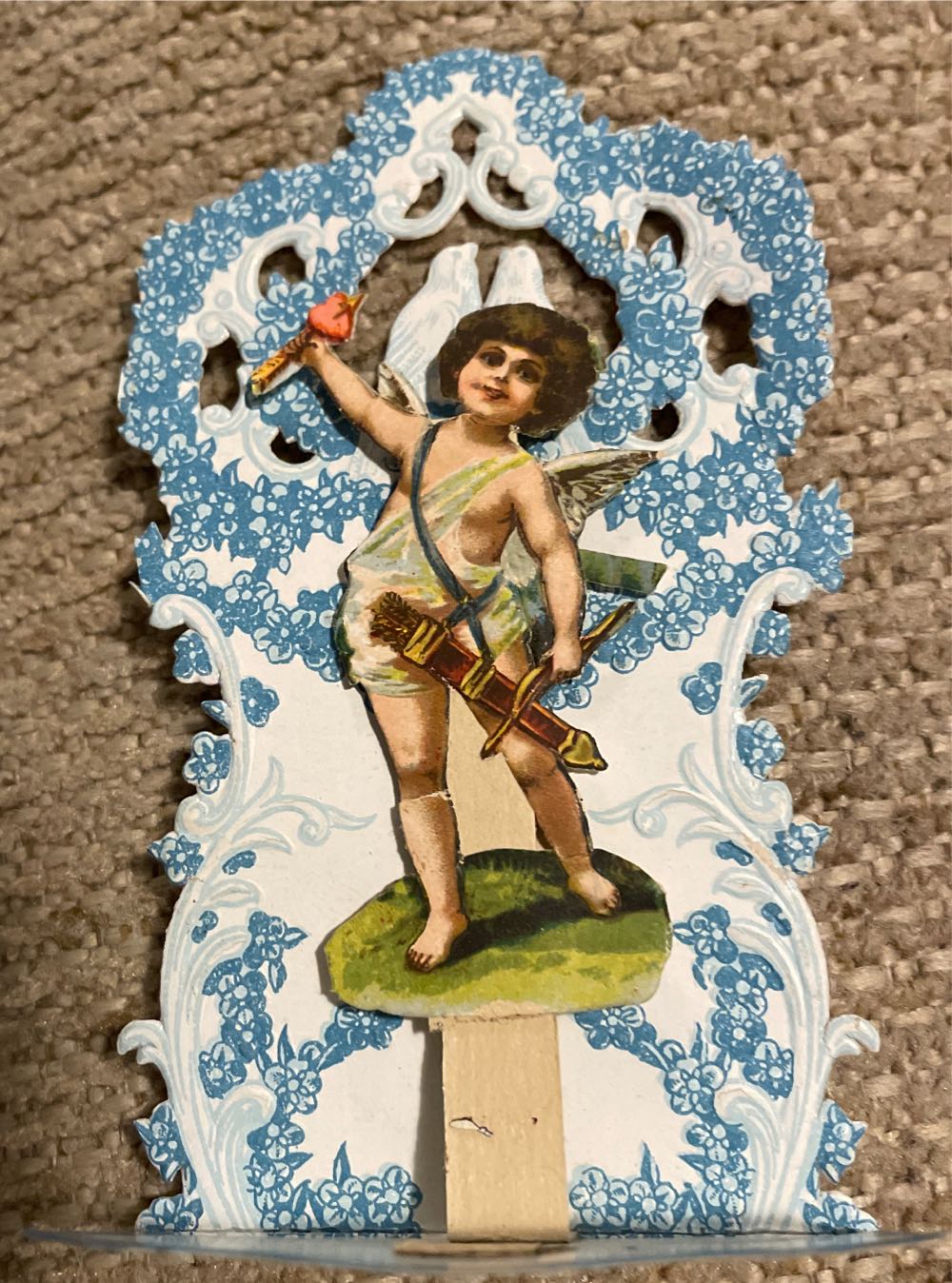 Valentine - Dimensional - Cupid - Dimensional - Two Layers (Valentine) ornament collectible - Main Image 2