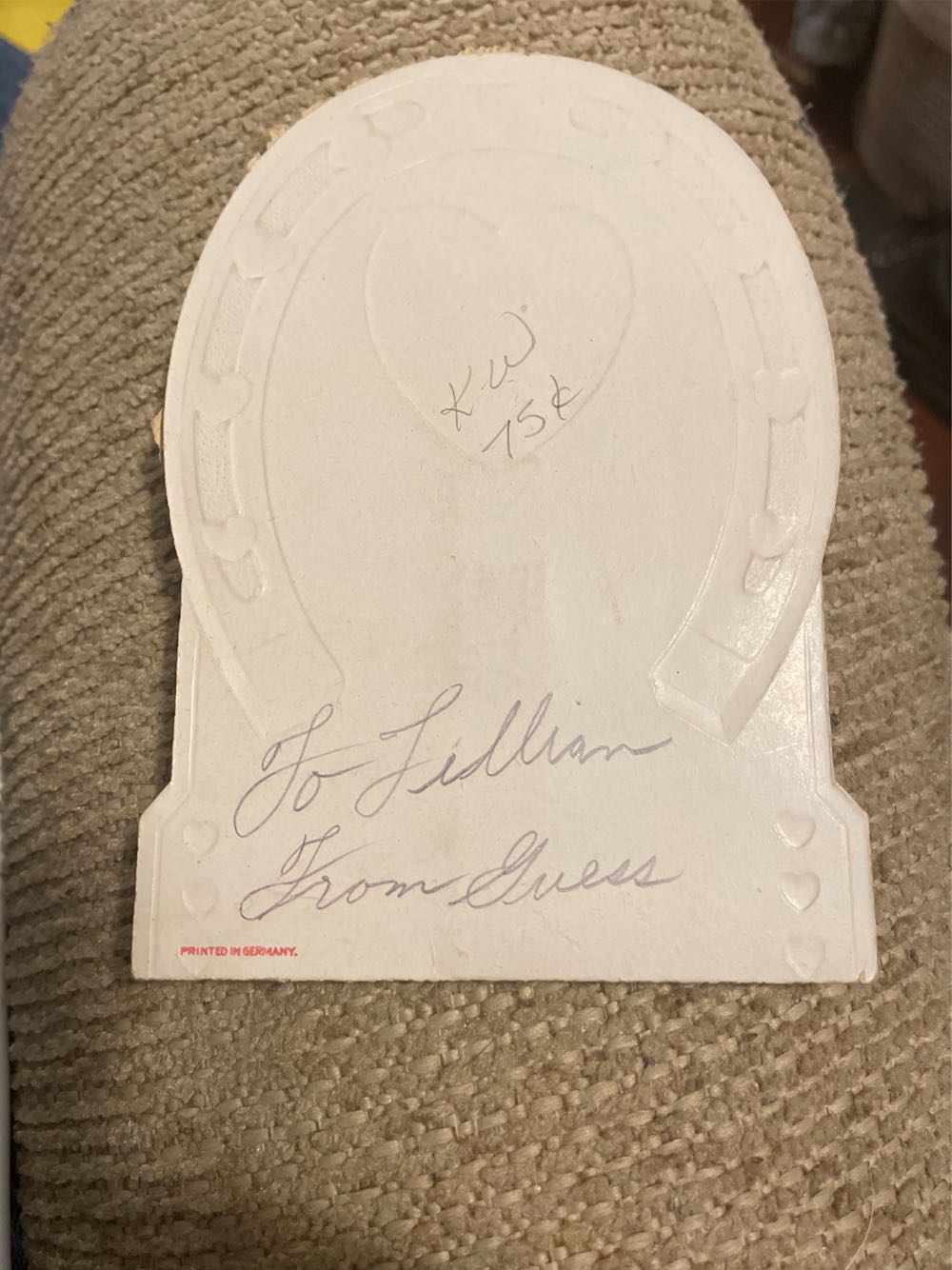 Valentine - Dimensional - Girl In Flowers - Dimensional - Three Layers. (Valentine) ornament collectible - Main Image 3