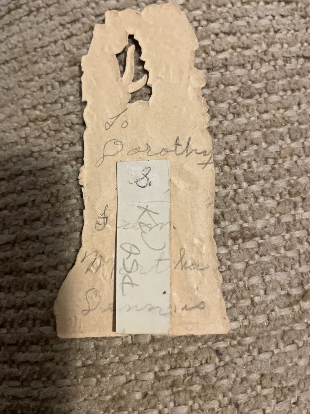 Valentine - Flat - Girl Running, Holding Heart, From Goat - Flat - Easel (Valentine) ornament collectible - Main Image 2