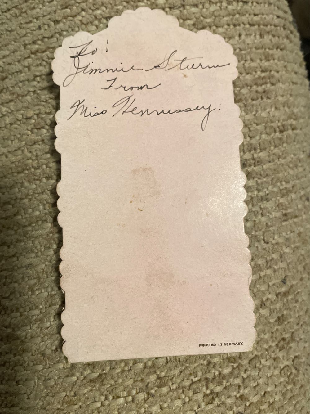 Valentine - Dimensional - Boy With Basket Of Flowers And Doves - Dimensional - Two Layers (Valentine) ornament collectible - Main Image 3