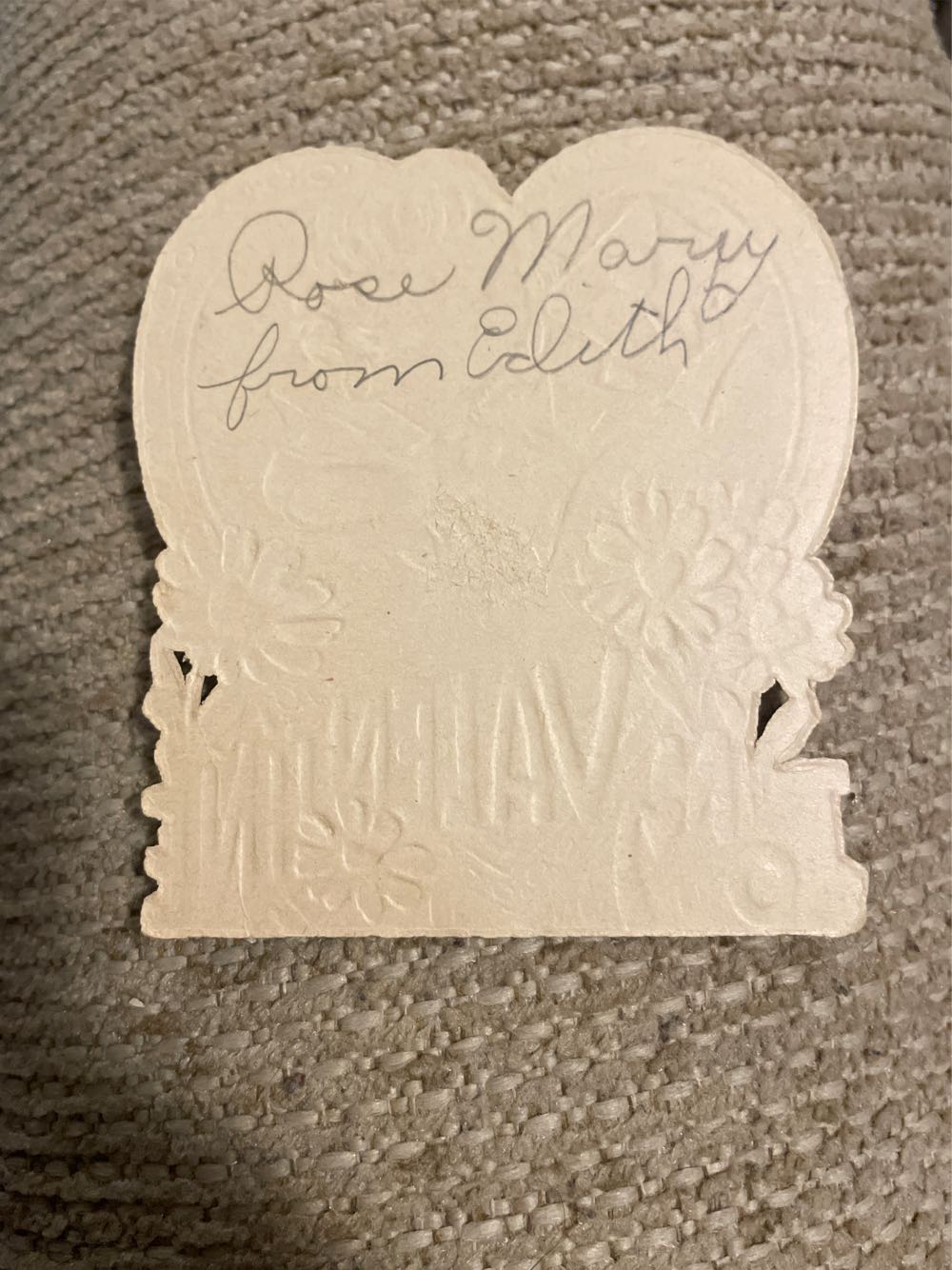 Valentine - Flat - Girl Busting Through Heart - Flat (Valentine) ornament collectible - Main Image 2