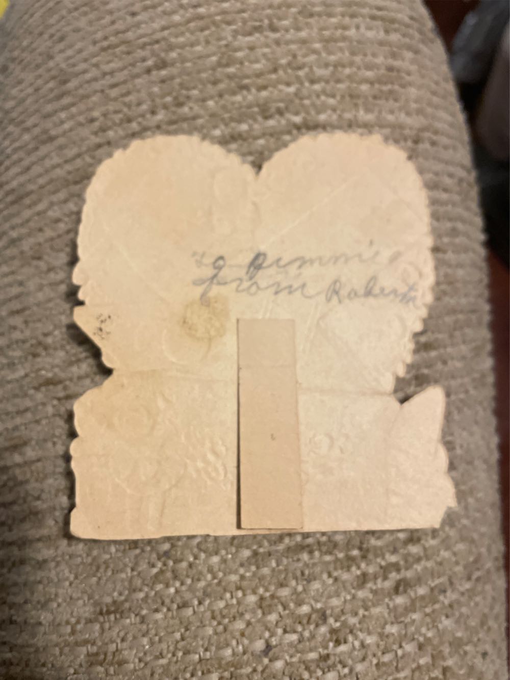 Valentine - Boy In Airplane Showing Off To Girl - Flat - Easel (Valentine) ornament collectible - Main Image 2