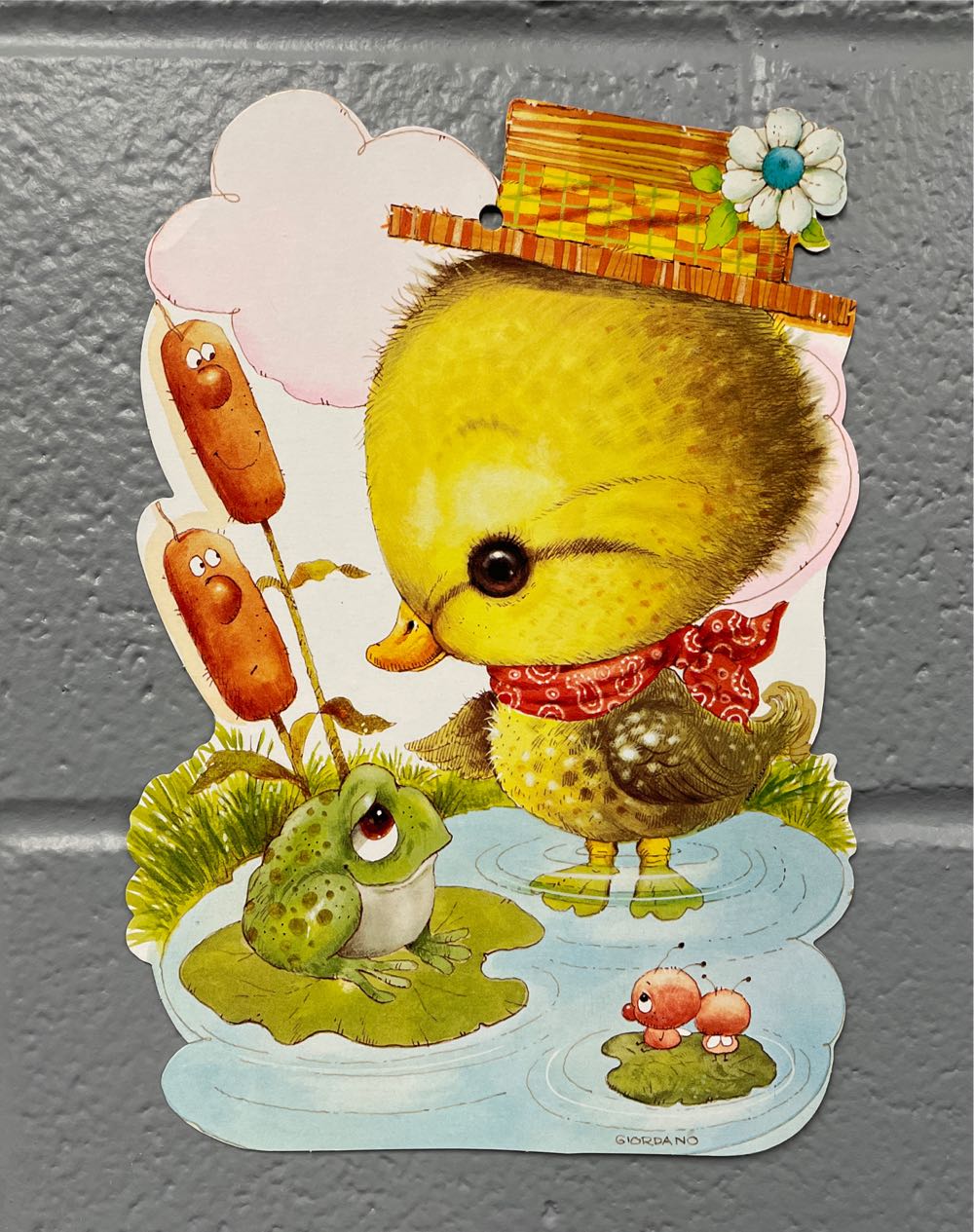 Giordano - Easter- Die Cut - Duck And Frog - Die Cut (Easter) ornament collectible - Main Image 1