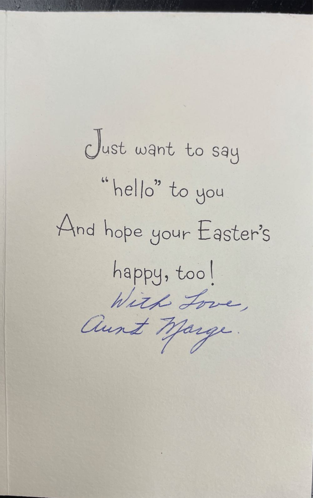 Forget Me Not - Easter - Chick Popping Out Of Egg - 10E 5-3E - French Fold (Greeting Card) ornament collectible - Main Image 2