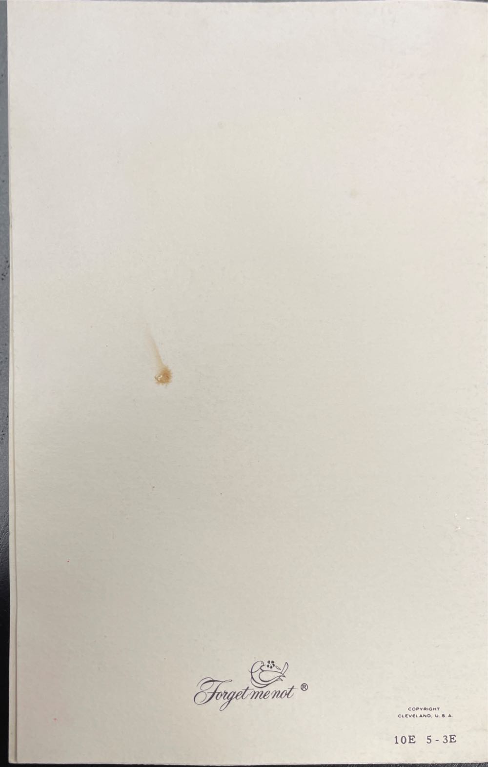 Forget Me Not - Easter - Chick Popping Out Of Egg - 10E 5-3E - French Fold (Greeting Card) ornament collectible - Main Image 3