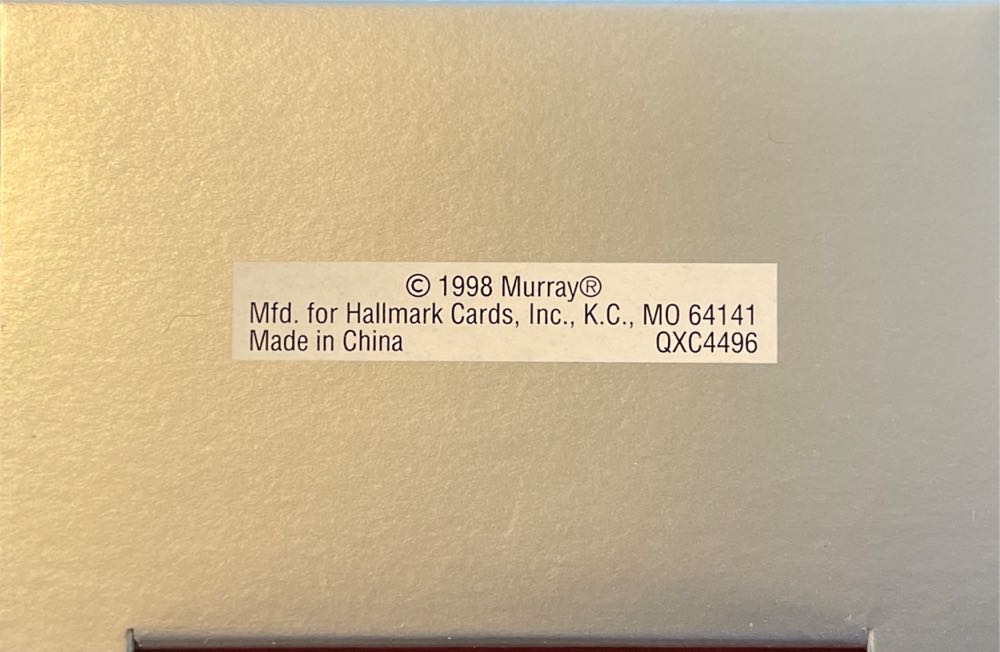 KCC Hallmark Steelcraft By Murray Club Edition  ornament collectible [Barcode 015012425307] - Main Image 3