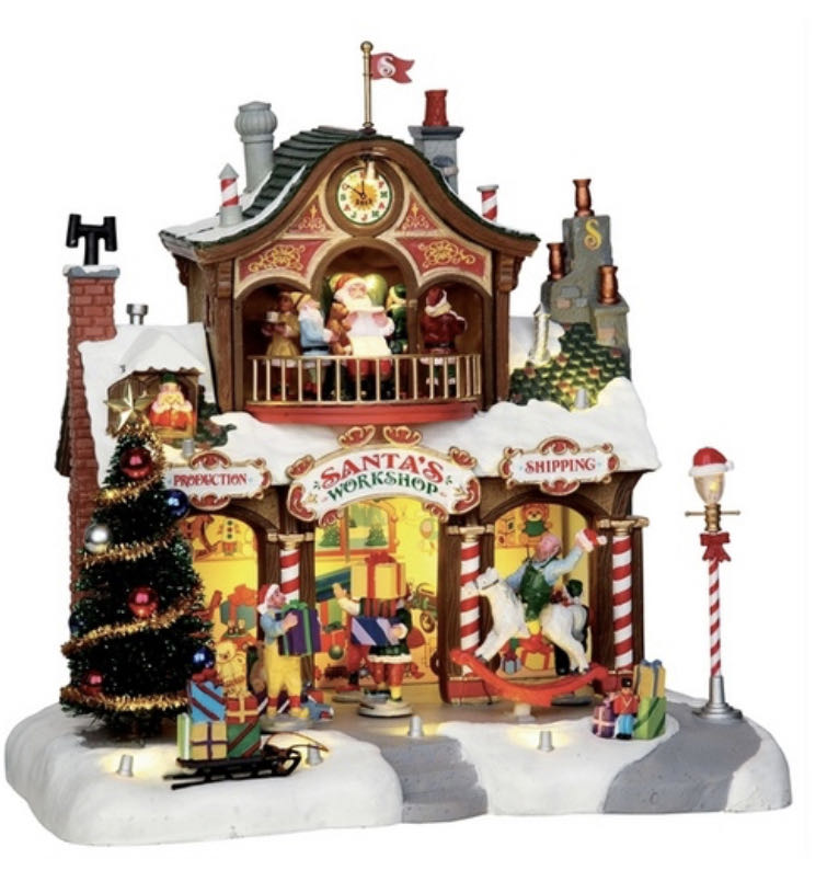 35558 Santa’s Workshop - Sight and Sound (Building) ornament collectible - Main Image 1