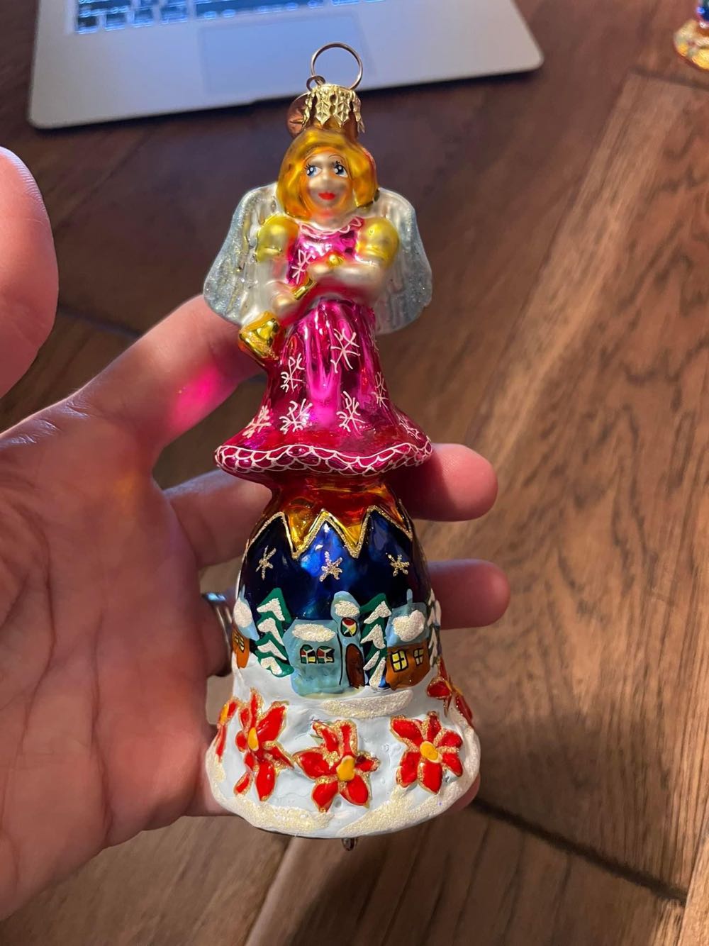 Biker Brad Merman Ornament , Rare December Diamonds Casablanca