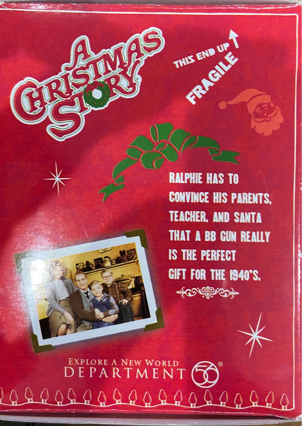 Isn’t It Beautiful? - A Christmas story (Christmas Movies) ornament collectible [Barcode 734409499805] - Main Image 3