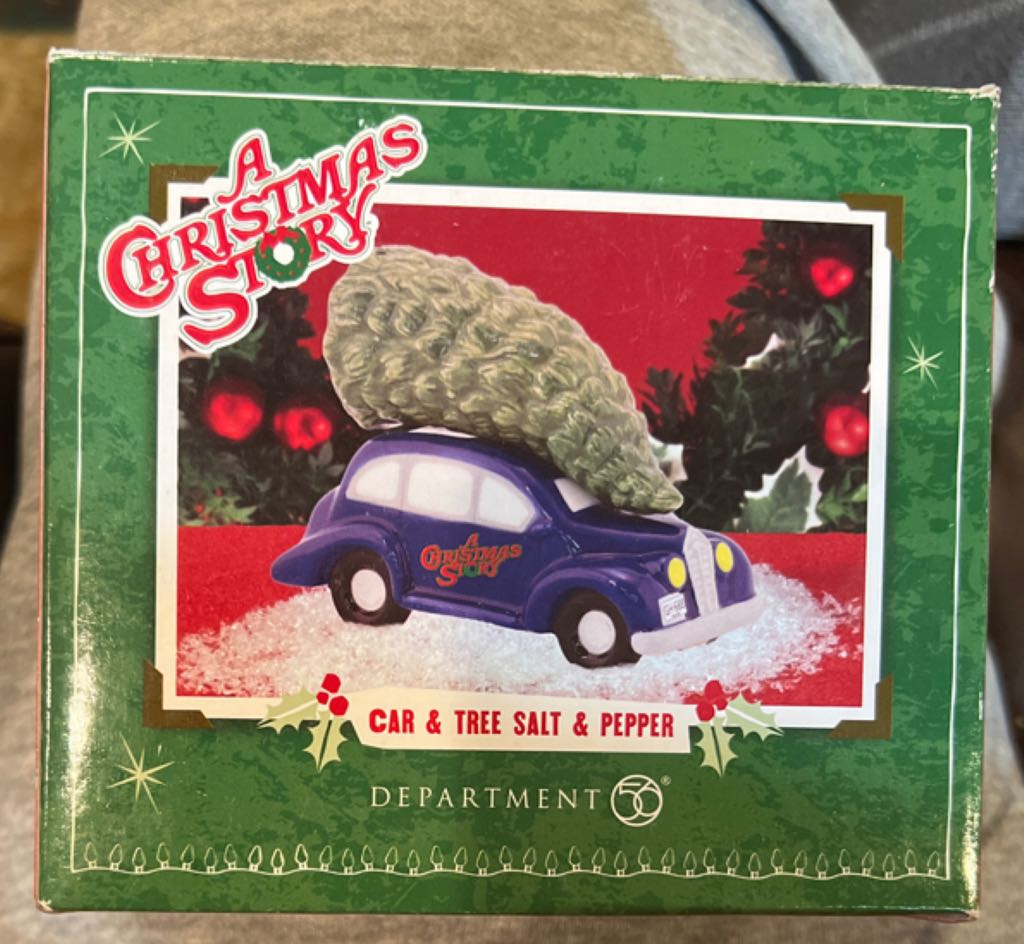 Car & Tree Salt & Pepper - A Christmas story (Christmas Movies) ornament collectible [Barcode 045544710374] - Main Image 1