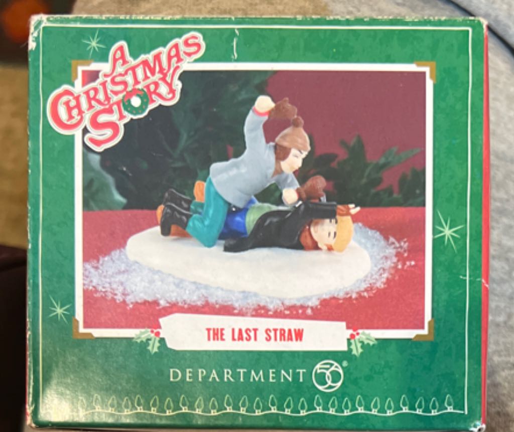 The Last Straw - A Christmas Story (A Christmas Story) ornament collectible [Barcode 045544369336] - Main Image 1