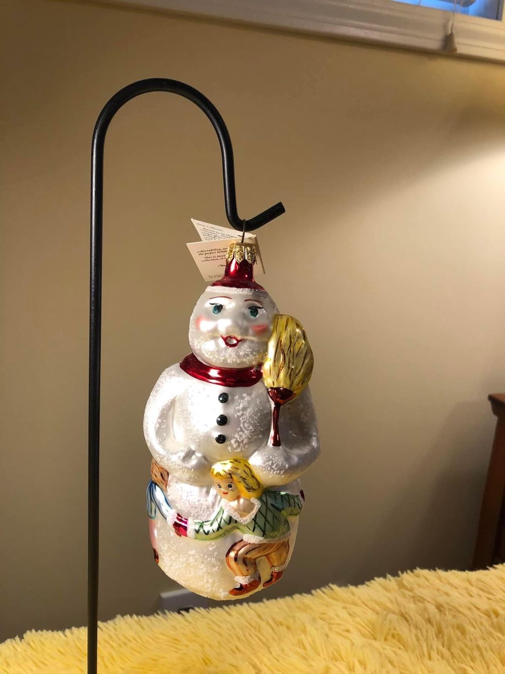 Snow Dancing - Radko 94-091-0 (Christmas Ornament) ornament collectible - Main Image 2