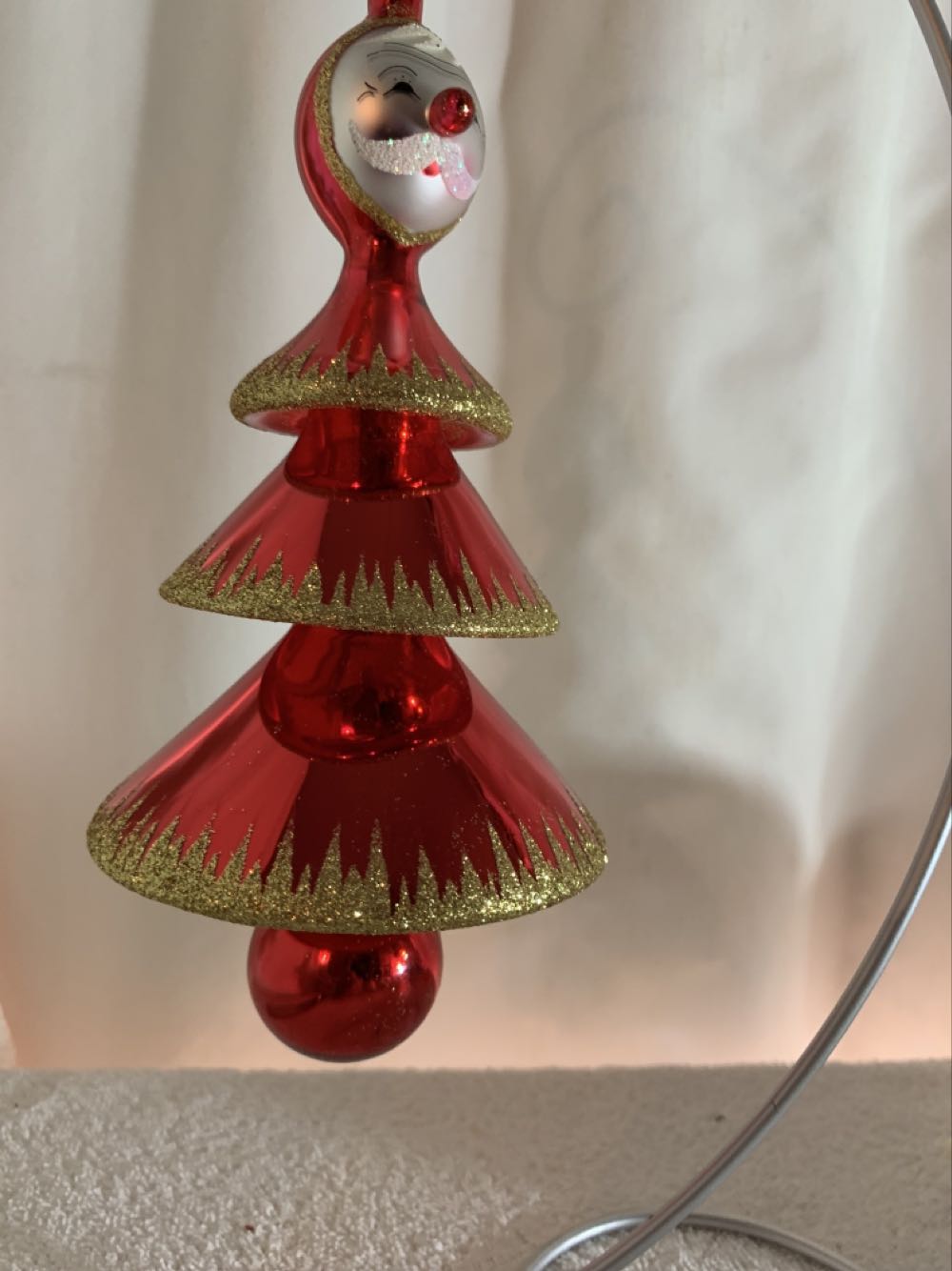 Santa Tree  (Christmas Tree Ornament) ornament collectible - Main Image 4