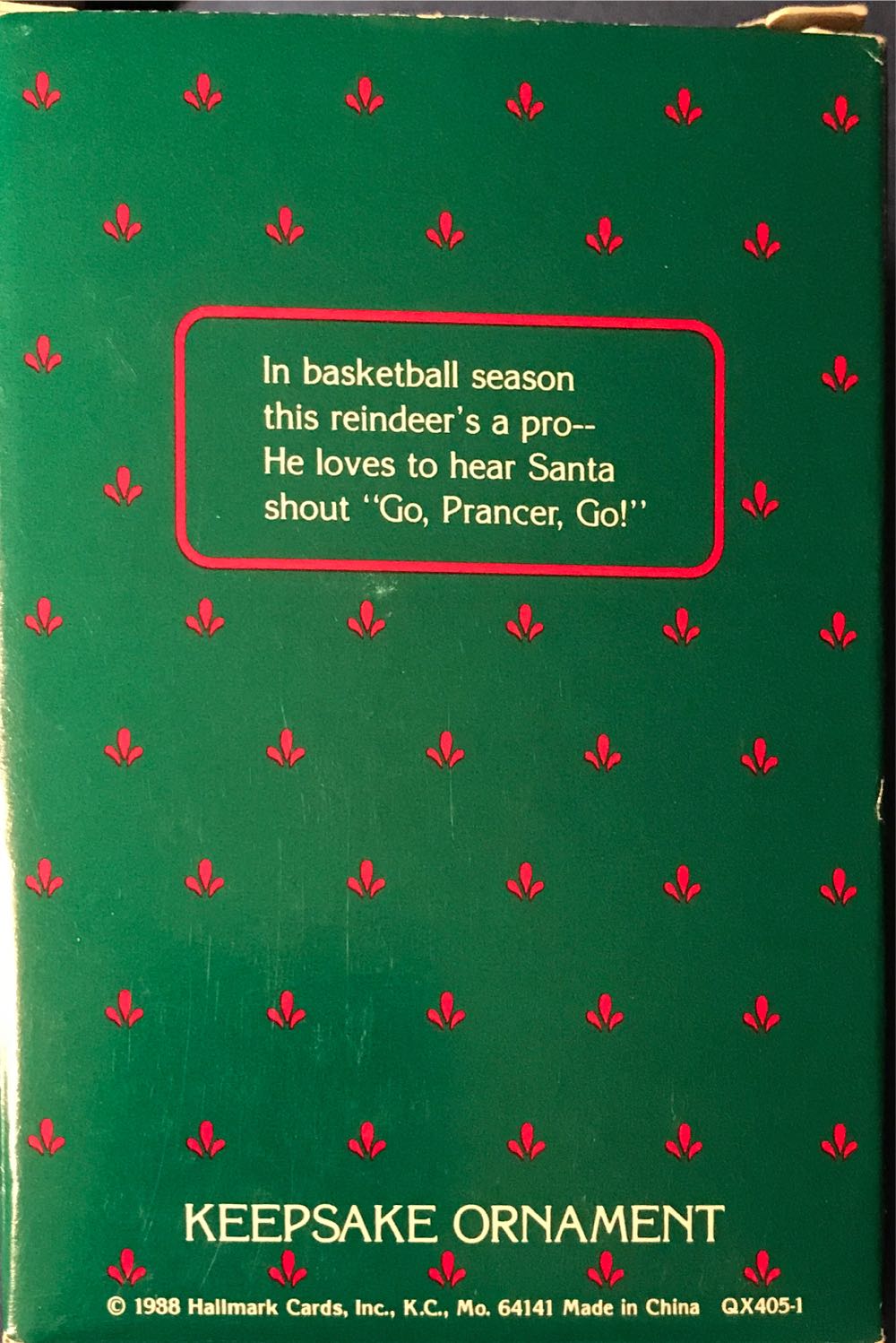 Reindeer Champs #3 Prancer - Reindeer Champs (Collectible Series) ornament collectible - Main Image 3