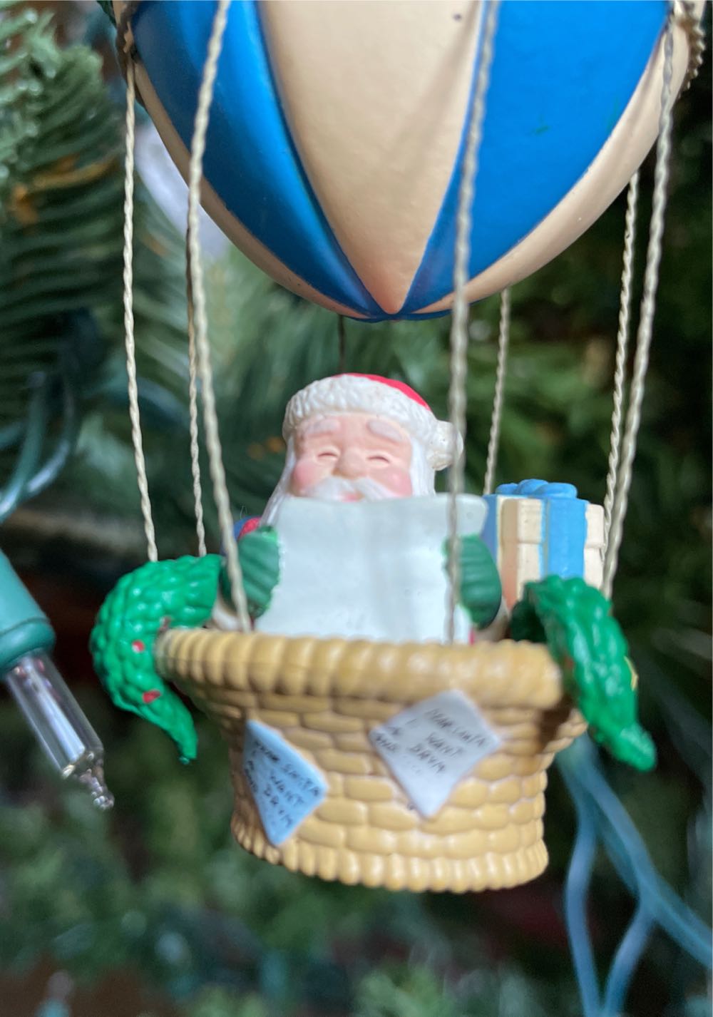 Noma - Santa Hot Air Balloon - Santa (Transportation) ornament collectible - Main Image 3
