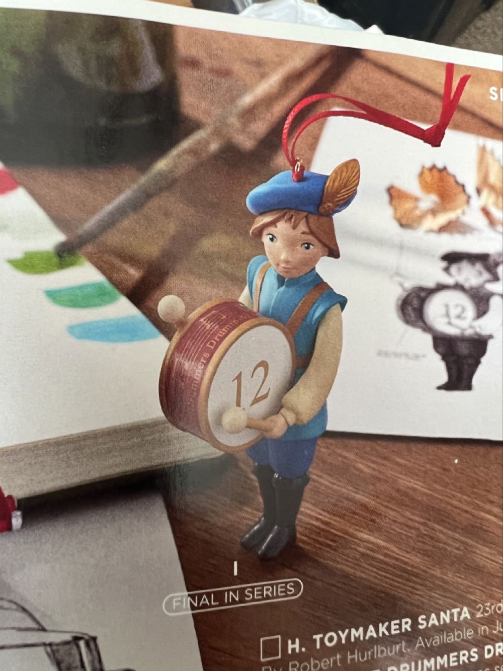 Twelve Drummers Drumming  ornament collectible - Main Image 1