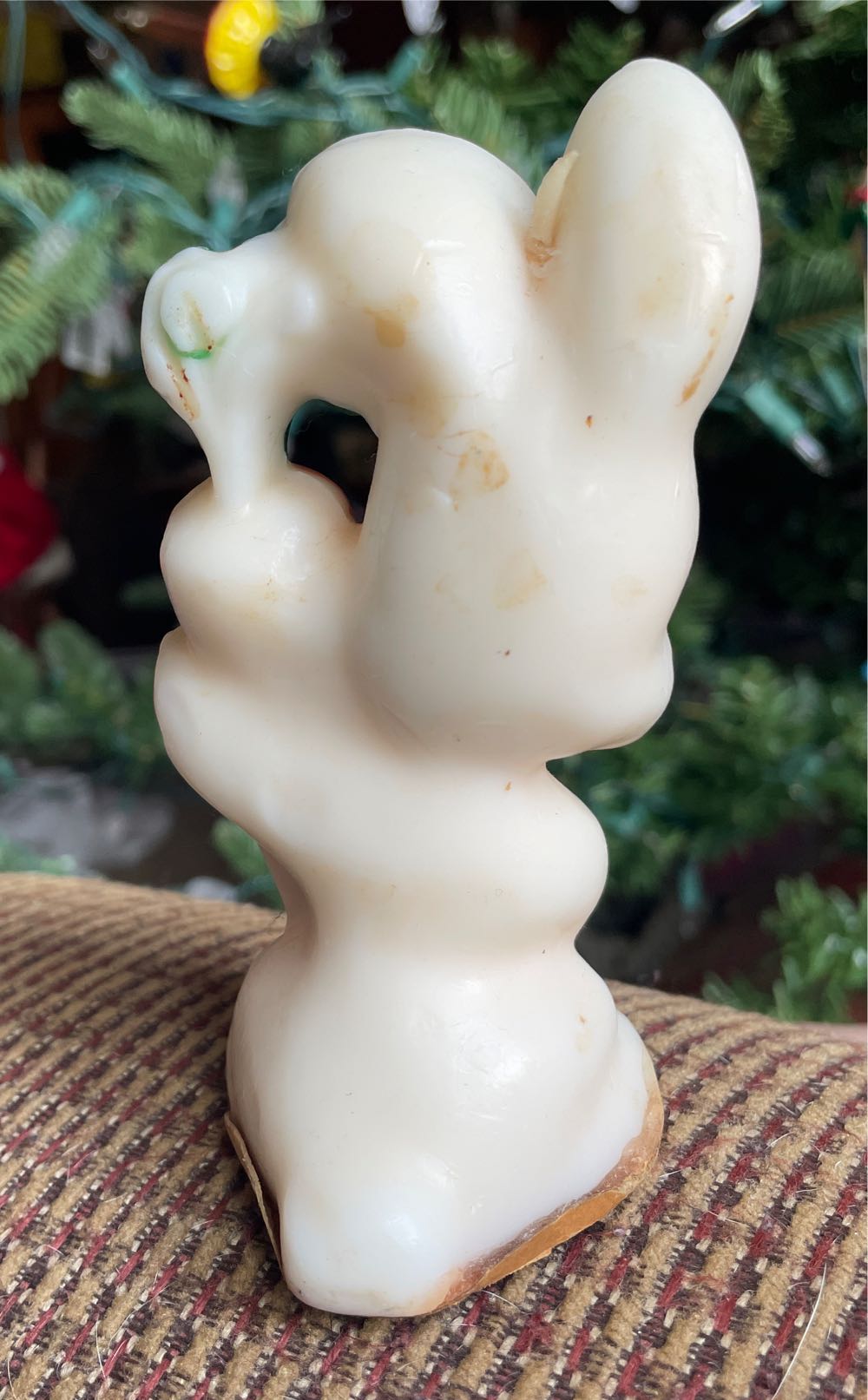 Gurley - Easter - 5” - Bunny - Holding Carrot - Bunny (Easter - Candle) ornament collectible - Main Image 2