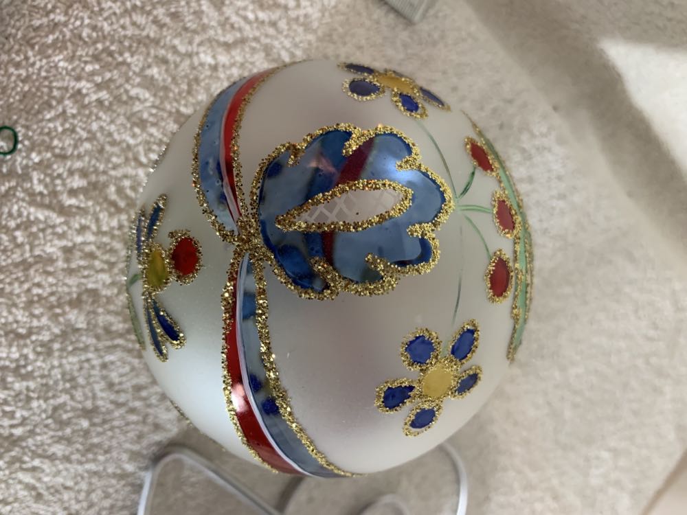 Alpine Flowers, See Through (Christmas Tree Ornament) ornament collectible - Main Image 3