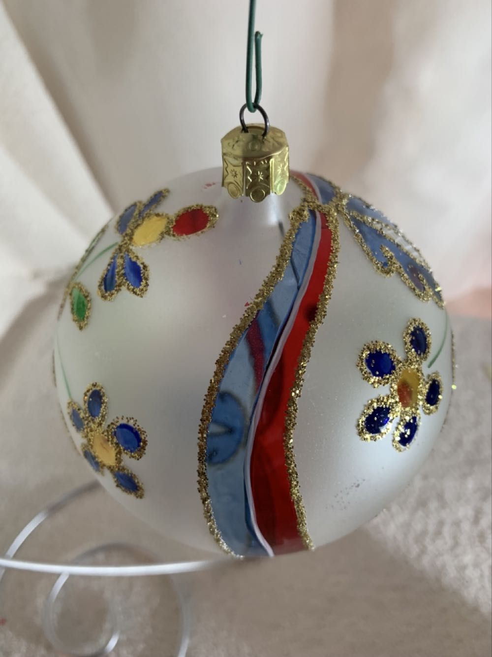 Alpine Flowers, See Through (Christmas Tree Ornament) ornament collectible - Main Image 4