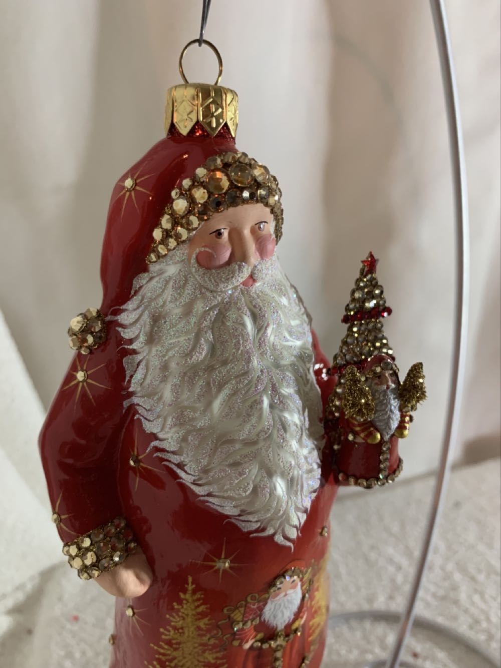 Anniversary Nicholas, Cliveden, Red & Gold - Anniversary (Christmas Tree Ornament) ornament collectible - Main Image 2