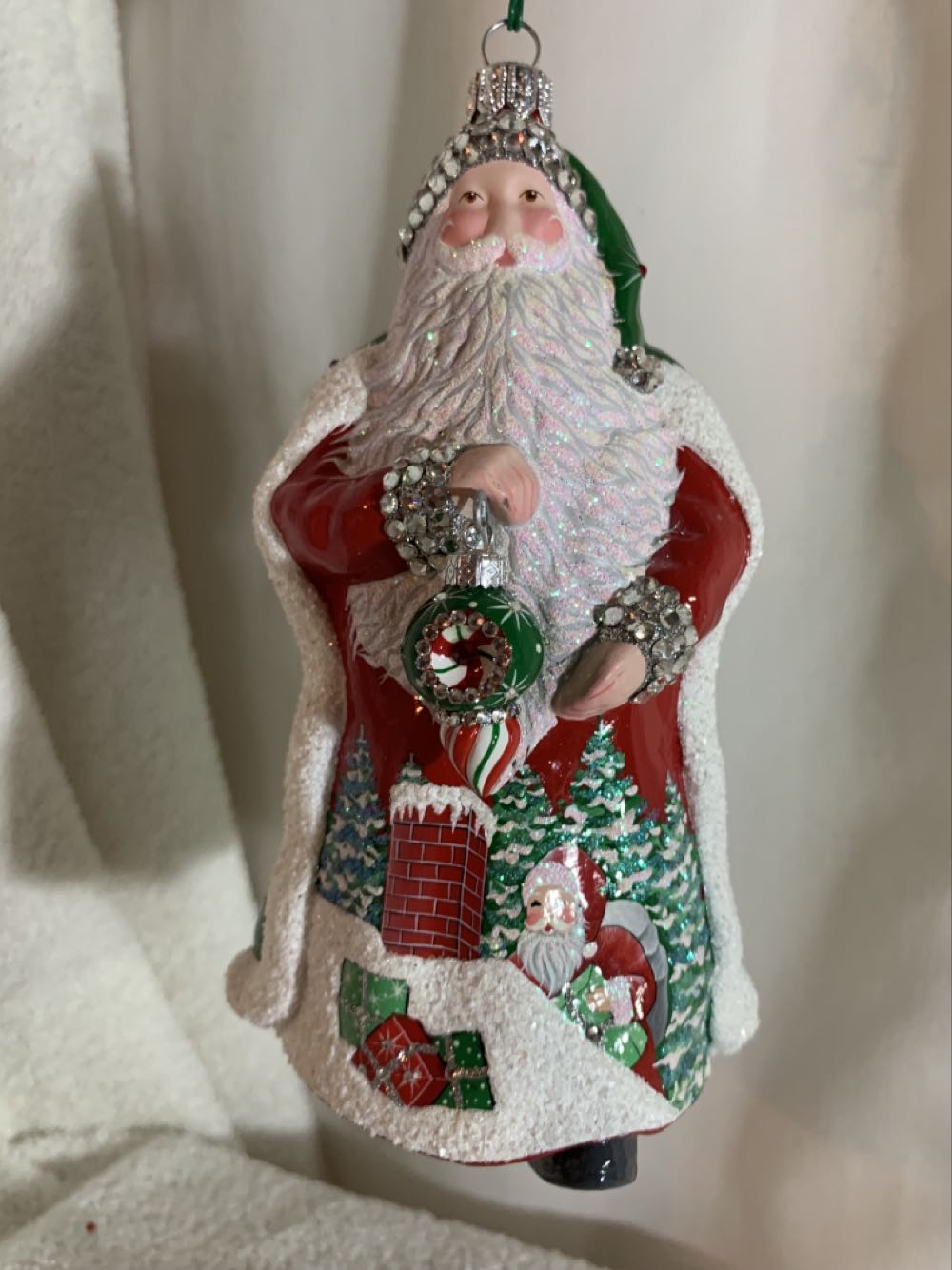 Stocking Hanger - Santa With List