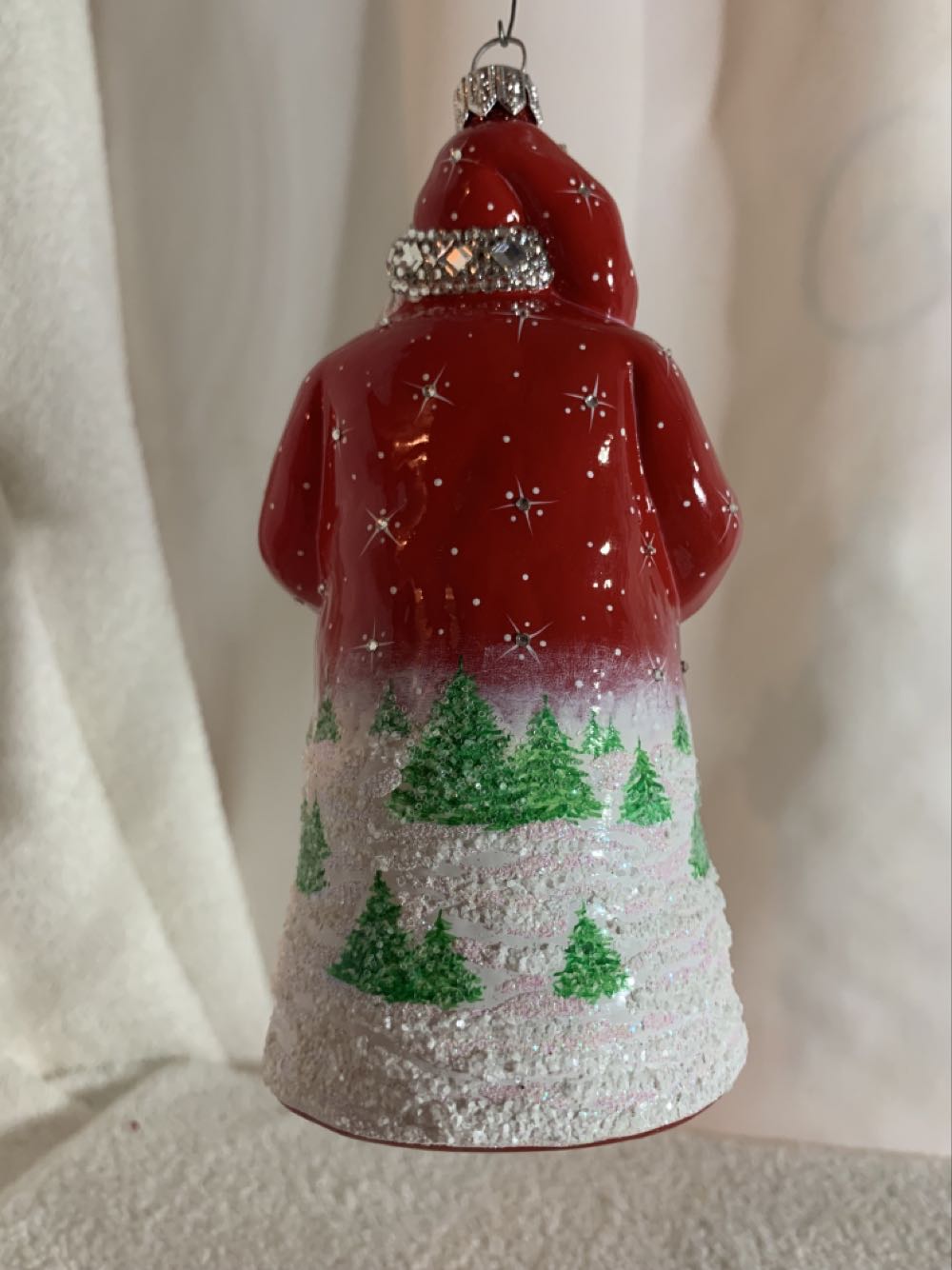 The Gift, Red, Vintage Automobile - The Gift (Santa) ornament collectible - Main Image 4