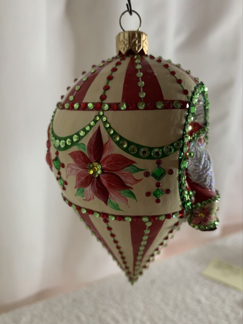 Courtauld Reflector, Poinsettia - Courtauld Reflector (Christmas Tree Ornament) ornament collectible - Main Image 2