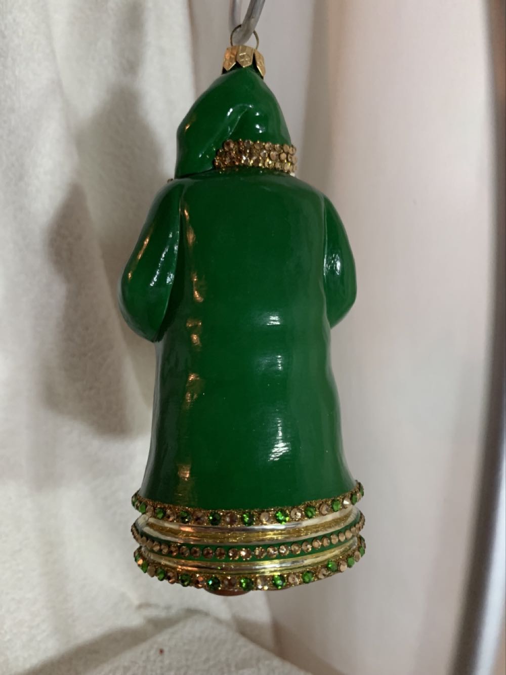 Bedecking, Pine Green  (Santa) ornament collectible - Main Image 4