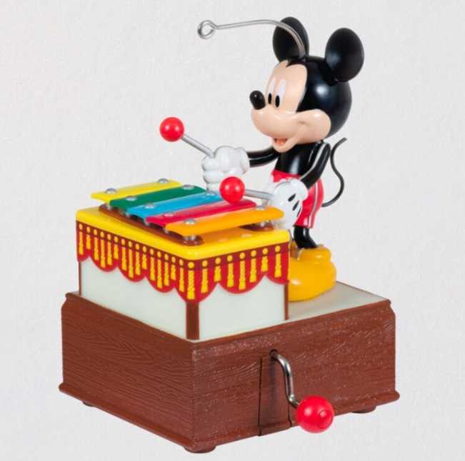 Mickey The Musician  ornament collectible - Main Image 1