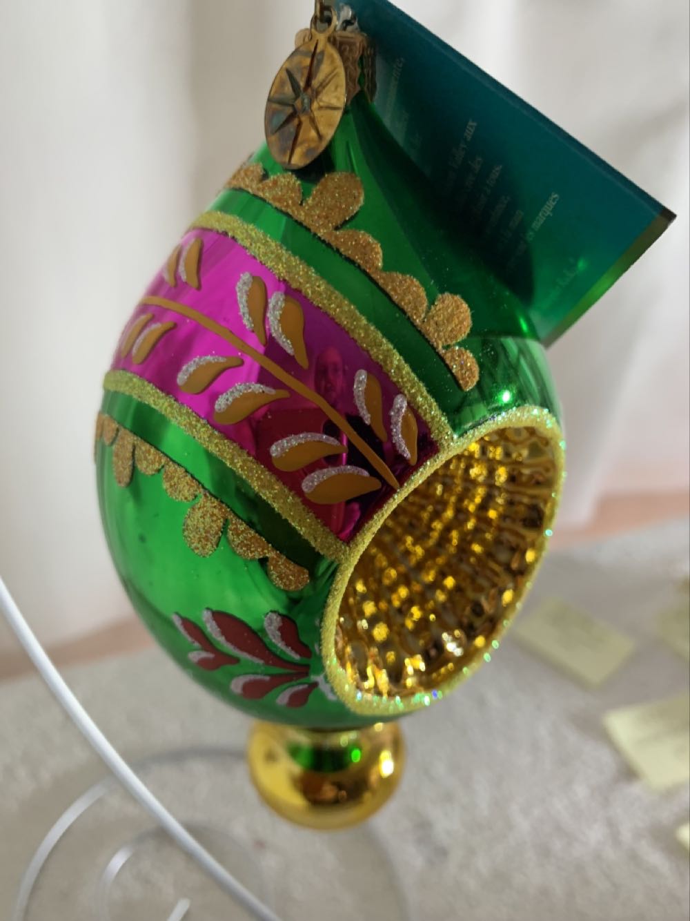 Aura Bounce, Green - 2006 Fantasia (Christmas Tree Ornament) ornament collectible - Main Image 2