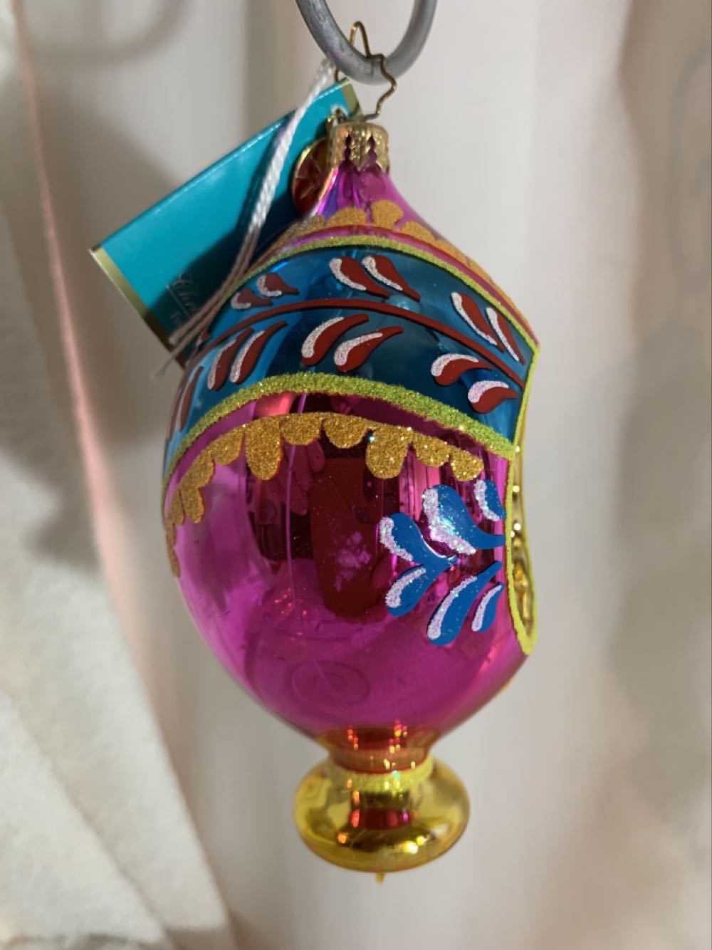 Aura Bounce, Fuschia - 2006 Fantasia (Christmas Tree Ornament) ornament collectible - Main Image 3
