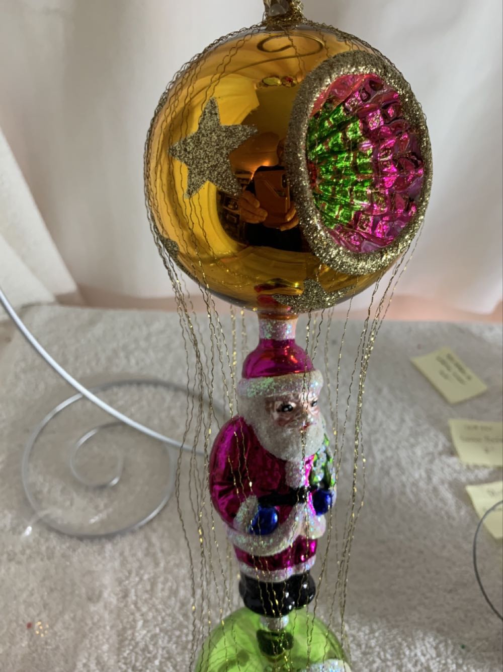 Santa Float  (Air Balloon) ornament collectible - Main Image 2