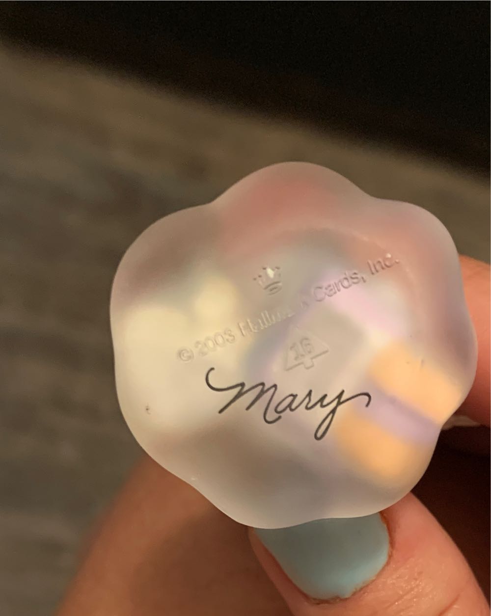 Mary’s Angels #16 William  (Mary’s Angels) ornament collectible - Main Image 3