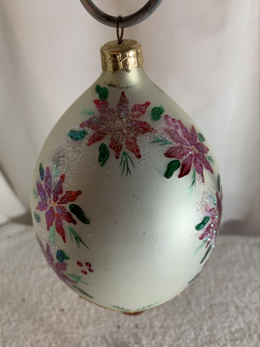Poinsettia Elegance  (Christmas Tree Ornament) ornament collectible - Main Image 4