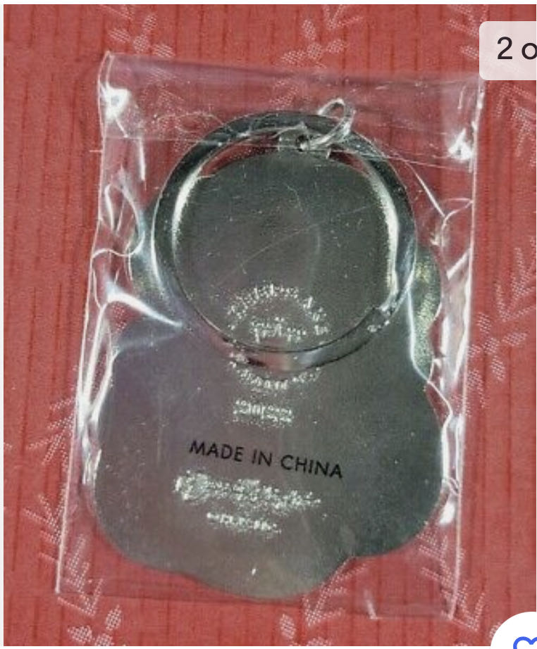 Snowball & Tuxedo Snow Much Fun Keychain - Snowball & Tuxedo (Snowball & Tuxedo) ornament collectible - Main Image 2