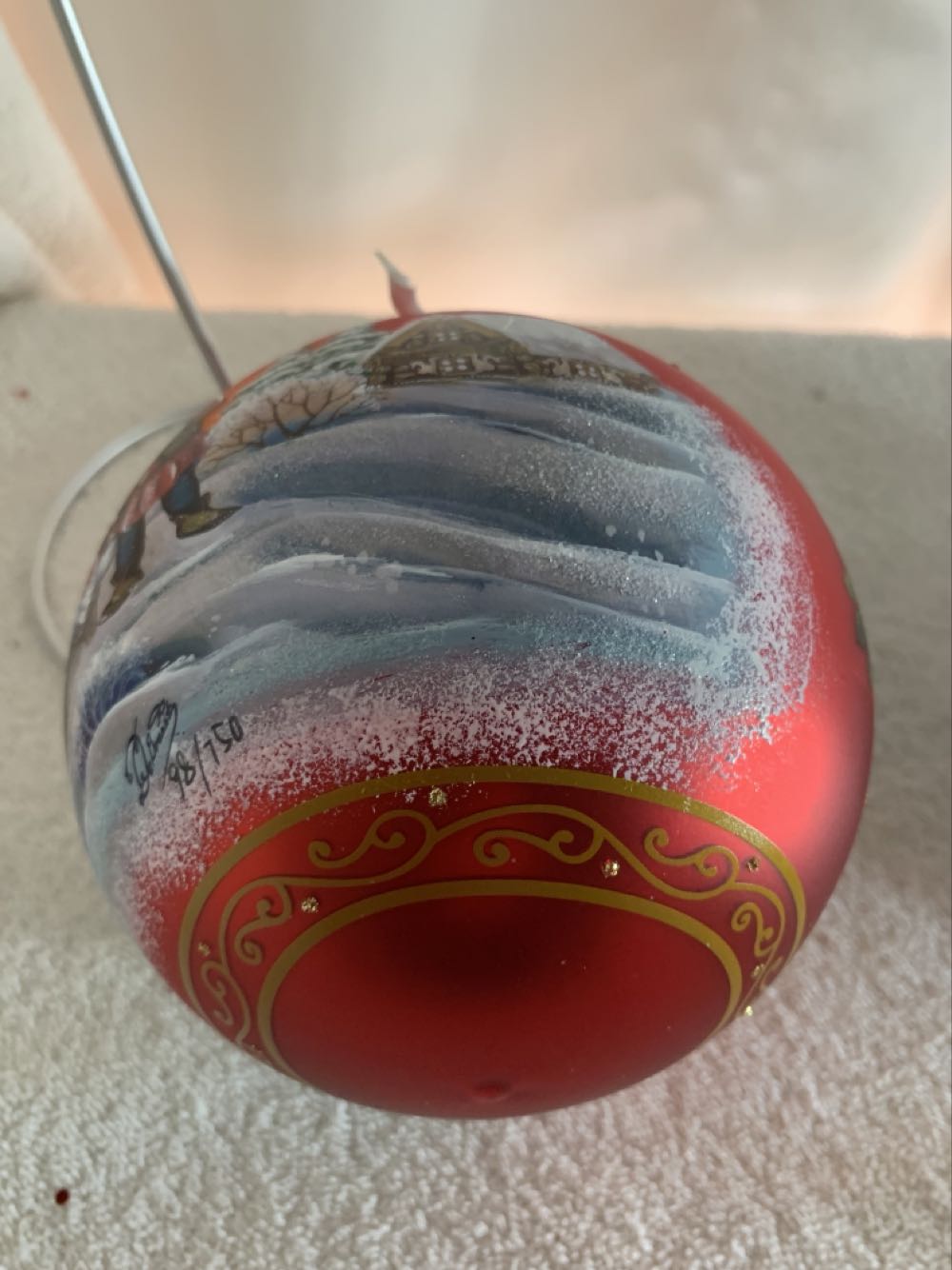 Christmas Flight  (Santa) ornament collectible - Main Image 4