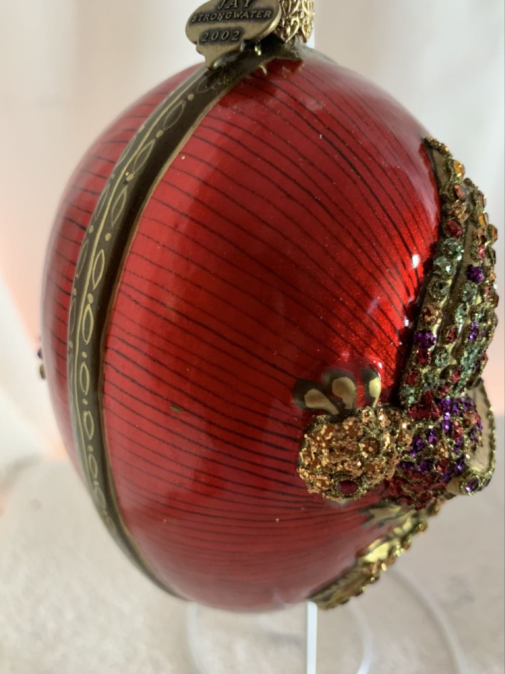 Pheonix Rising, Red  (Christmas Tree Ornament) ornament collectible - Main Image 4