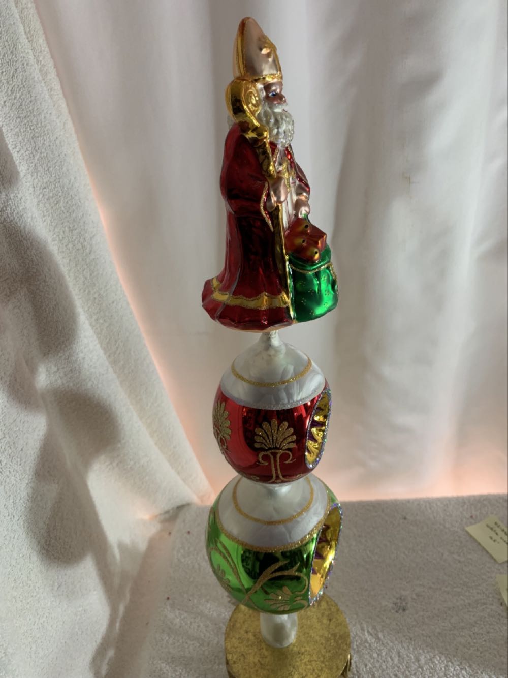Bishop’s Gift Finial  (Christmas Tree Ornament) ornament collectible - Main Image 2