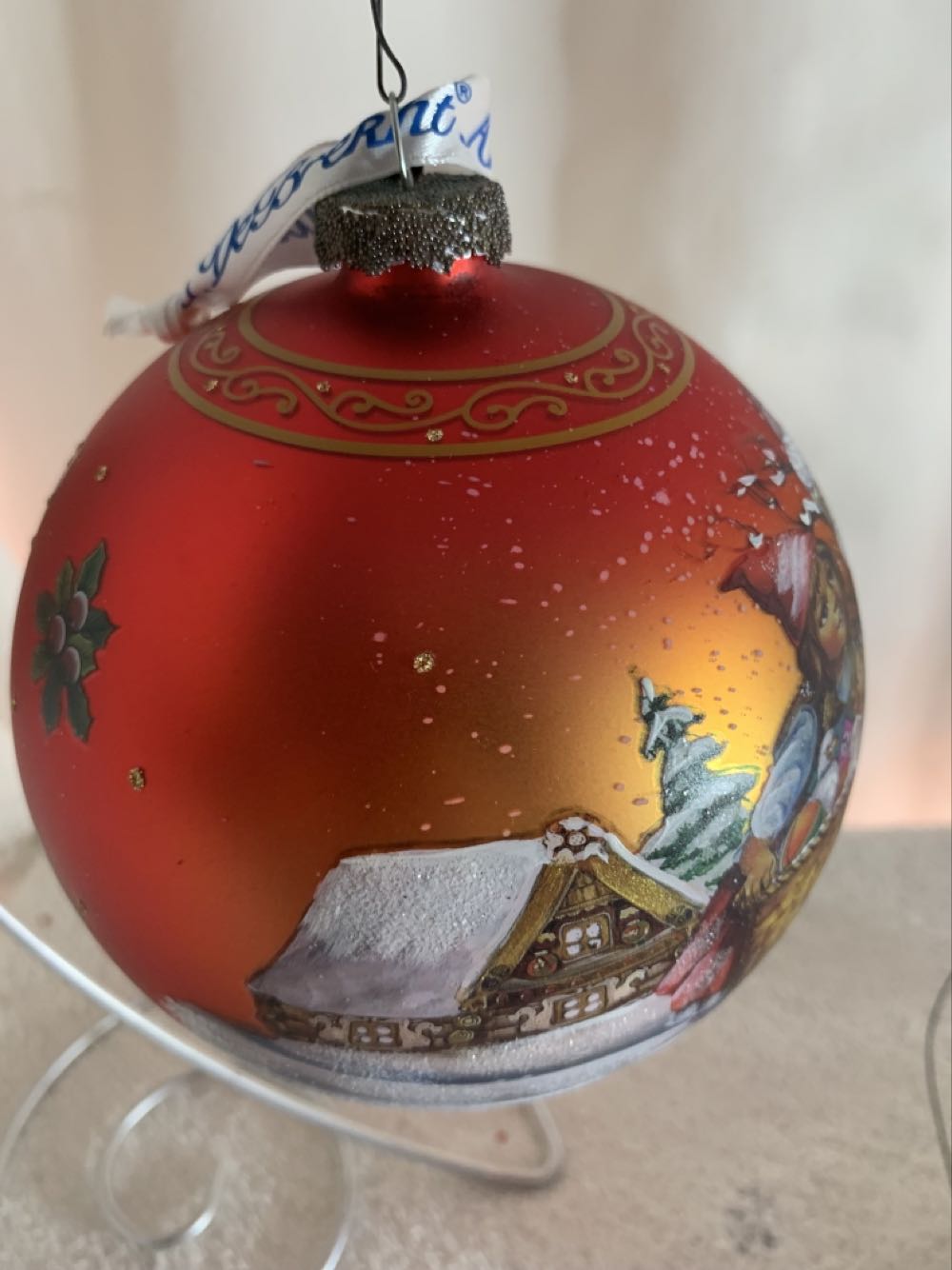 Vintage Christmas Story  (Santa) ornament collectible - Main Image 3