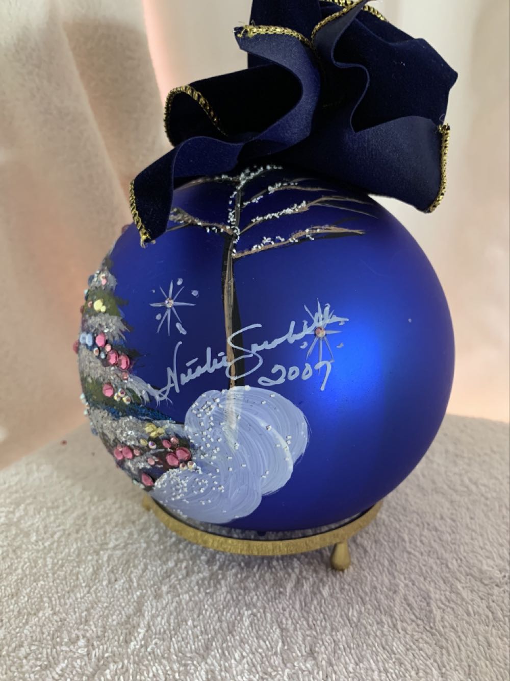 Tree Night Sky  (Christmas Tree Ornament) ornament collectible - Main Image 2