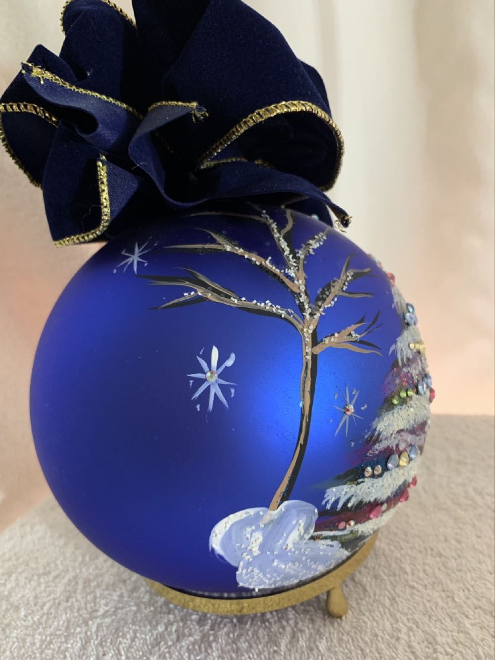 Tree Night Sky  (Christmas Tree Ornament) ornament collectible - Main Image 3