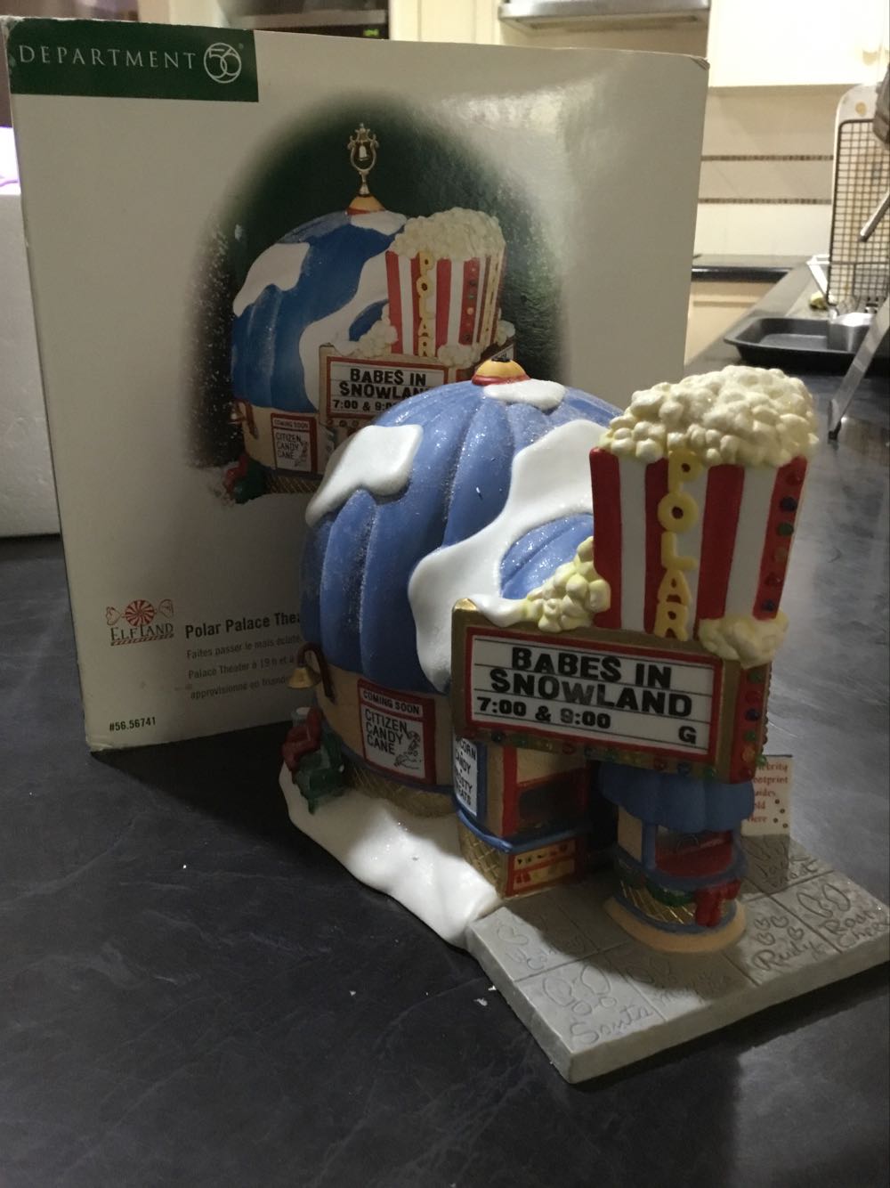 Polar Palace Theater - North pole series (Elfland) ornament collectible [Barcode 734409194533] - Main Image 4