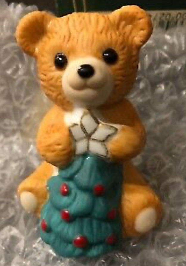 Cinnamon Bear #8 - Cinnamon Bear (Teddy Bear- Christmas Tree) ornament collectible - Main Image 2