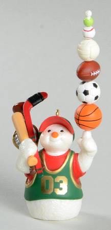 You’ve Got Games  (Snowman, Sports) ornament collectible [Barcode 015012743227] - Main Image 2