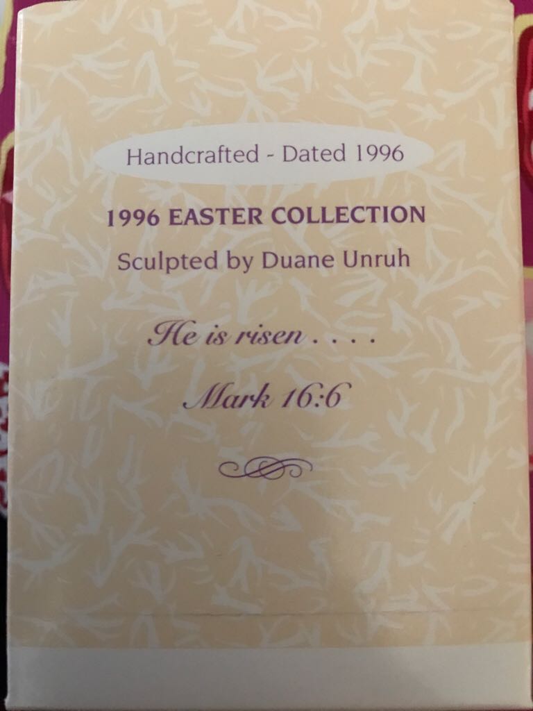 Easter Morning  (Easter) ornament collectible [Barcode 015012317329] - Main Image 2