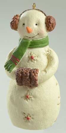 Merriweather  (Snowman) ornament collectible - Main Image 2