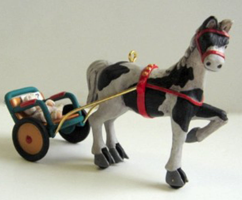 Pony For Christmas - 20th Anniversary, A - A Pony For Christmas (Horse) ornament collectible - Main Image 2