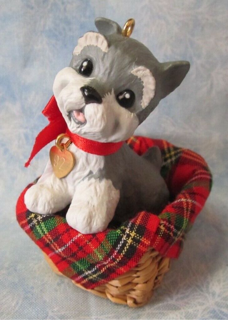 Puppy Love #2 - Schnauzer - Puppy Love (Dog) ornament collectible - Main Image 2